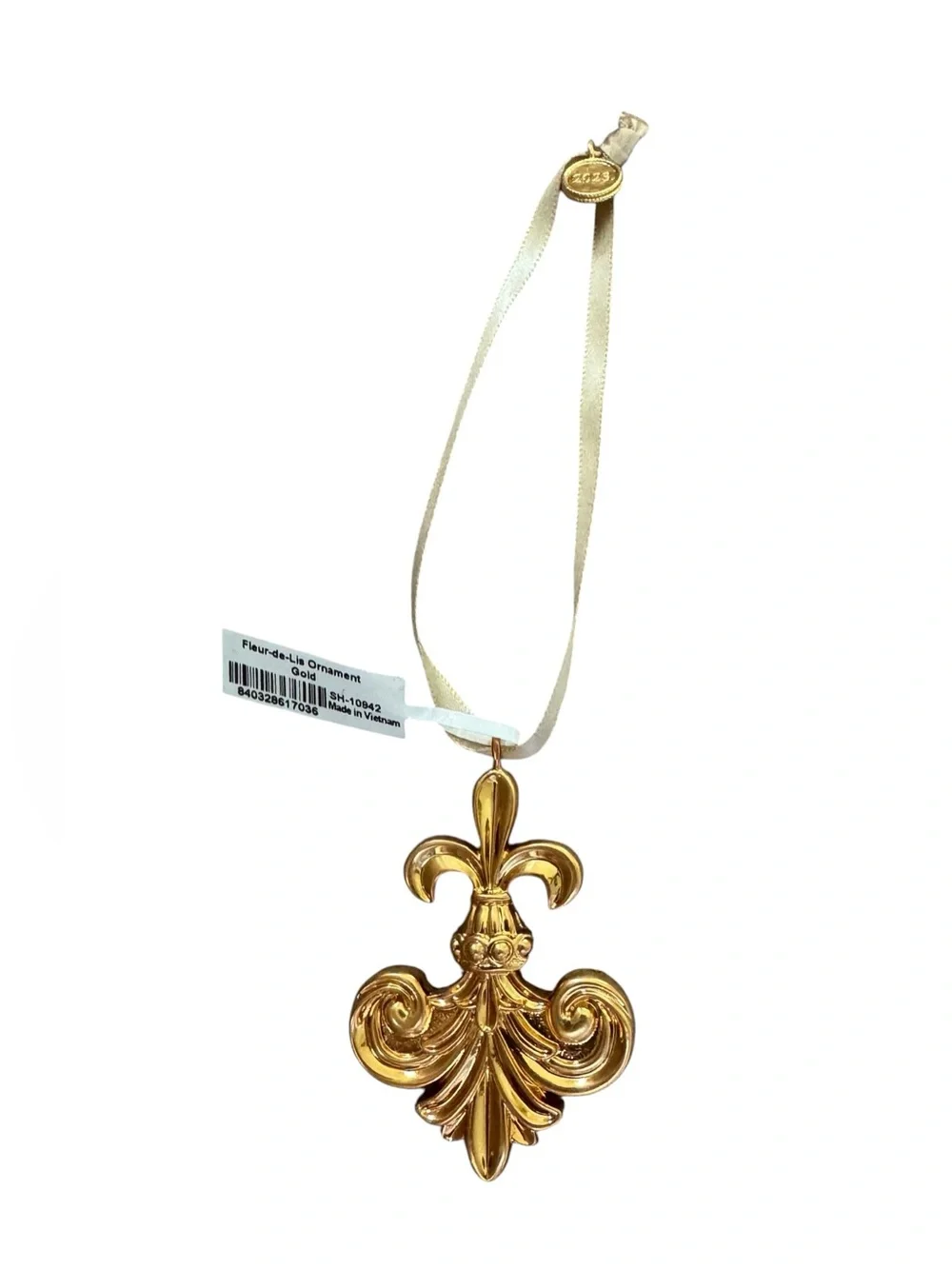 Julie Vos Fleur-de-Lis Ornament NWT
